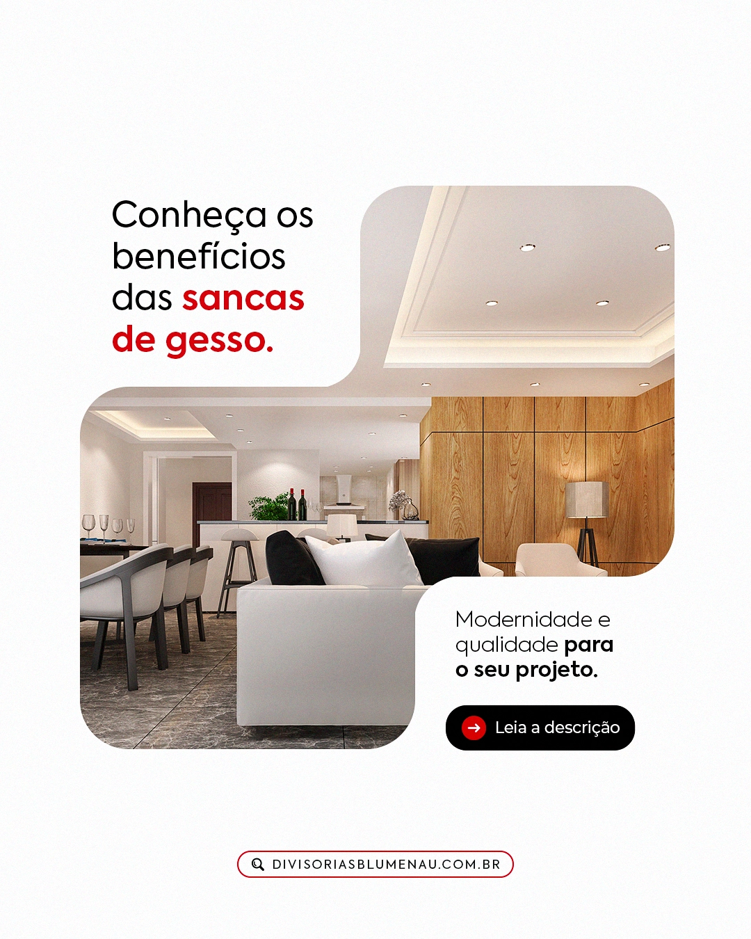 Os Benefícios das Sancas de Gesso